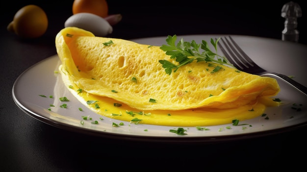 Un piatto di frittata francese