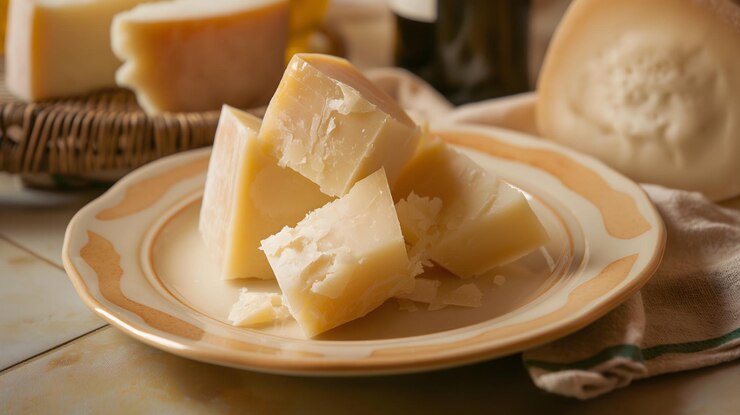 Foto un piatto di pecorino di pienza