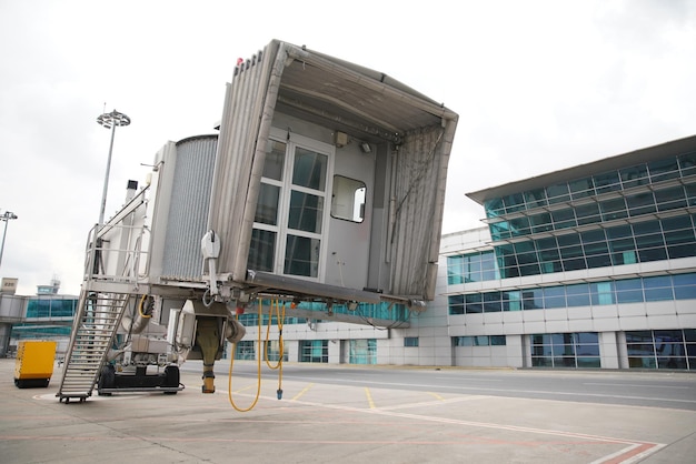 Un portone nell'aeroporto di Ataturk a Costantinopoli Turkiye