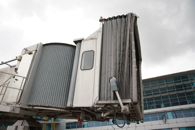 Un portone nell'aeroporto di Ataturk a Costantinopoli Turkiye