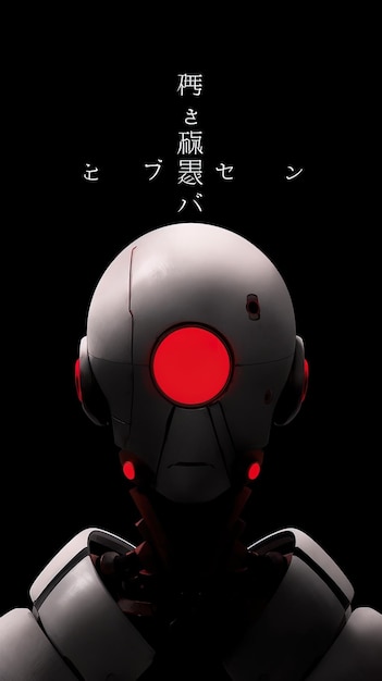 un poster del film " Il robot "