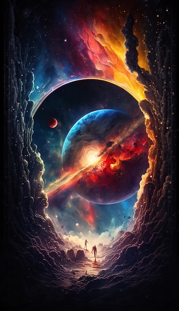 Un poster per il film l'universo