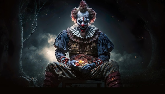 Un poster per il film pennywise