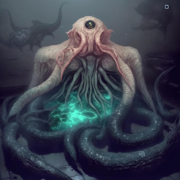 Un poster per il kraken intitolato "kraken"