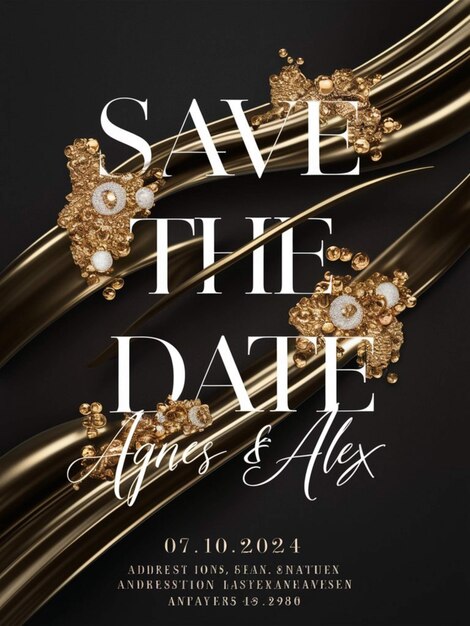 un poster per il Save the Date