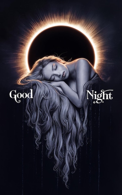 un poster per la buona notte è intitolato buona notte