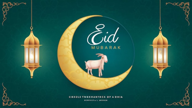 un poster per la festa del Ramadan