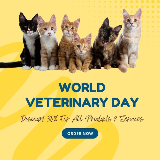 un poster per la giornata mondiale degli animali in vendita