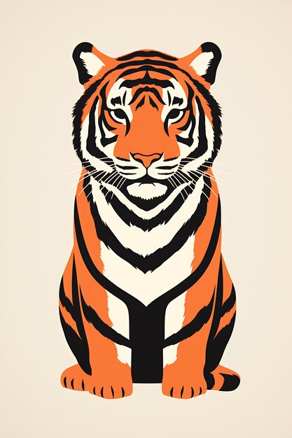 un poster per la tigre chiamata la tigre