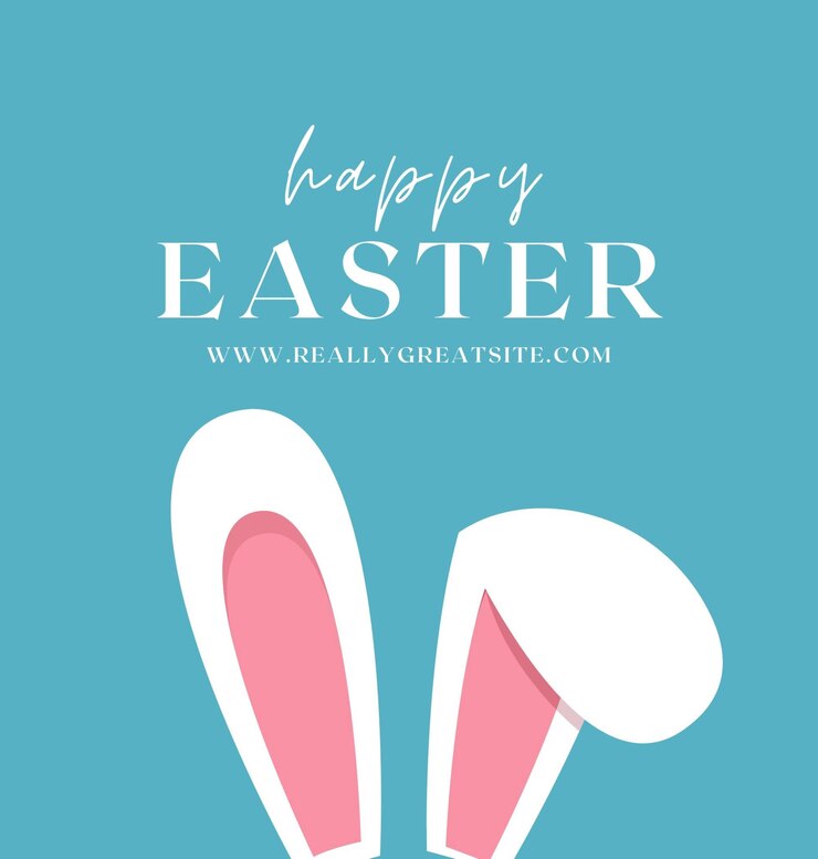 Foto un poster per le uova di pasqua