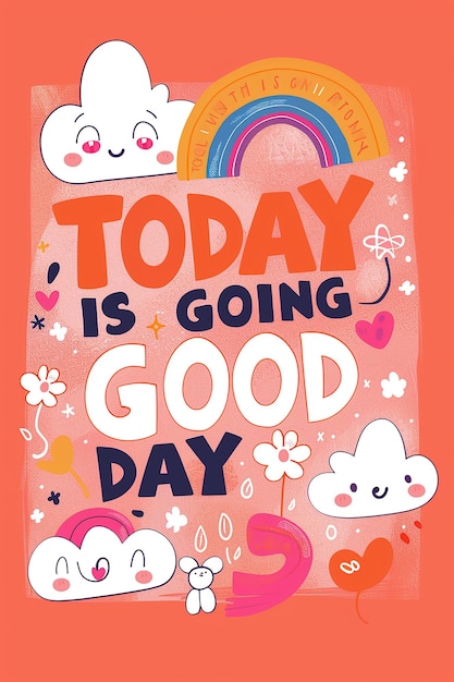 un poster per oggi sarà una buona giornata