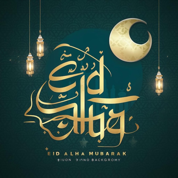 un poster per una calligrafia araba di calligrafie