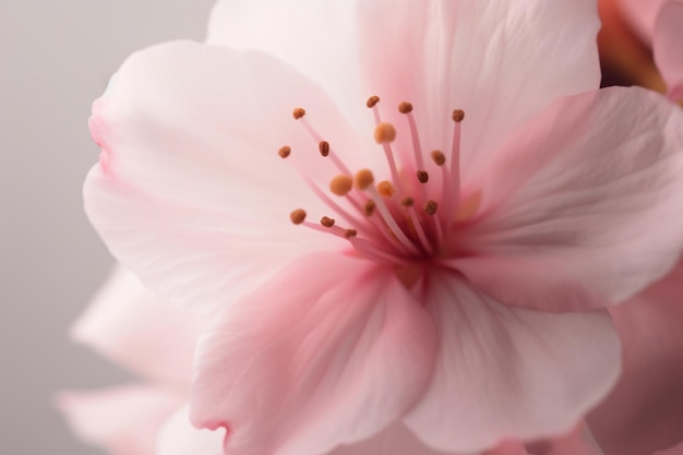 Un primo piano di un fiore rosa