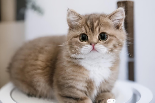 Un primo piano di un gatto