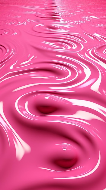 un primo piano di un liquido rosa