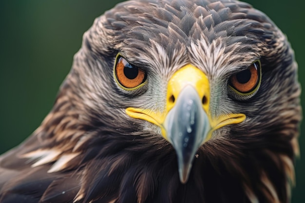 Un primo piano di un uccello