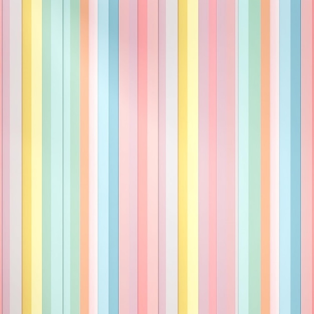 un primo piano di una carta da parati a righe colorate con uno sfondo bianco