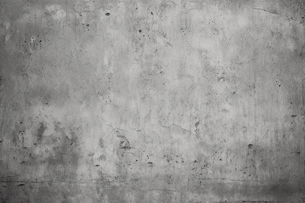 Un primo piano di una foto in bianco e nero di un muro di cemento generativo ai