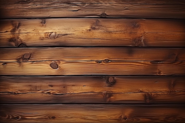 un primo piano di una parete di legno con un buco al centro generativo ai