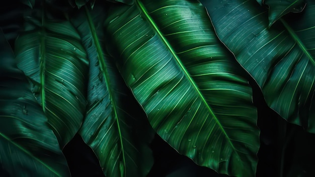 Un primo piano di una pianta verde con le foglie su di esso