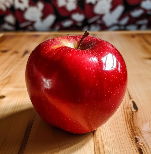 Un primo piano di una singola immagine della giornata mondiale dell'alimentazione della mela