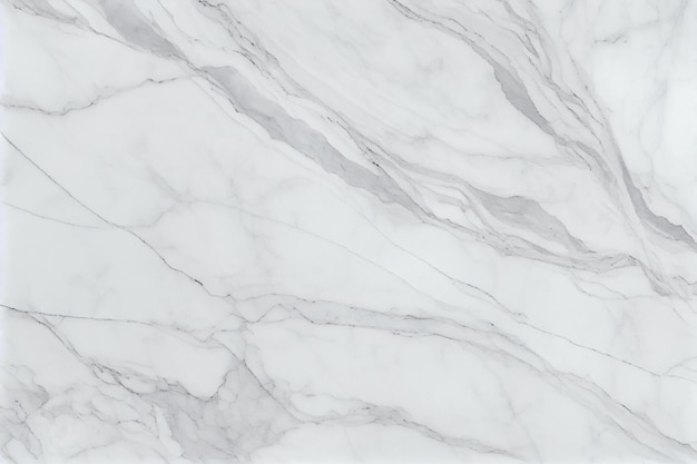 Un primo piano di una trama di marmo bianco con un colore grigio scuro.