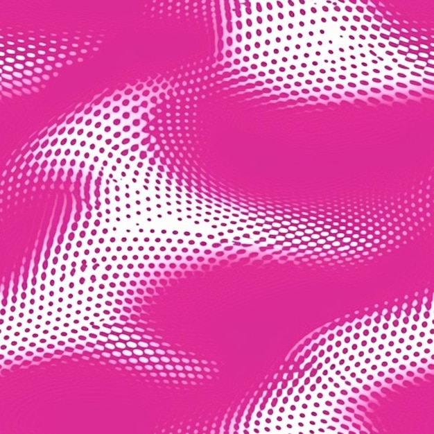 un primo piano di uno sfondo rosa con un modello di punti generativi ai