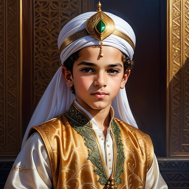 Un principe musulmano della dinastia abbassida