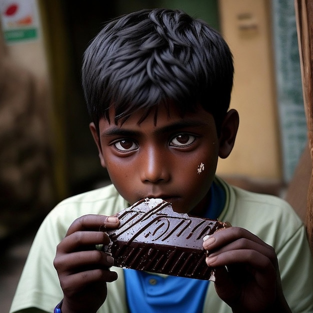 Un ragazzo del Bangladesh di 12 anni ha preso un cioccolato generato dall'AI