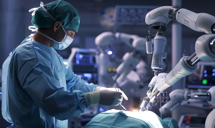 un robot con una faccia bianca e un'uniforme blu che dice robot