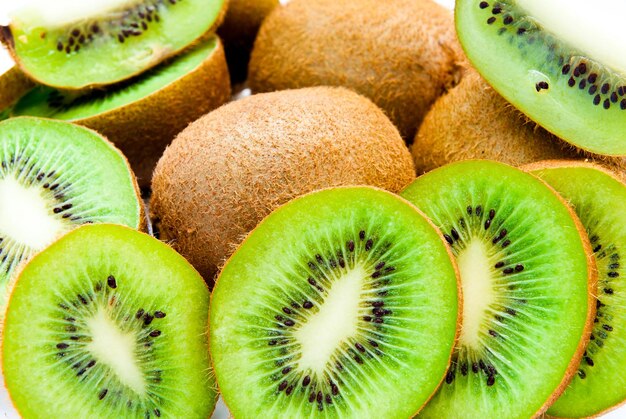 Un sacco di kiwi come sfondo