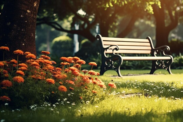 Un santuario sereno Ritiri pacifici nel giardino dei fiori