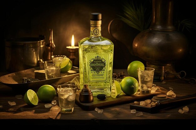 Un sapore di tequila messicana foto