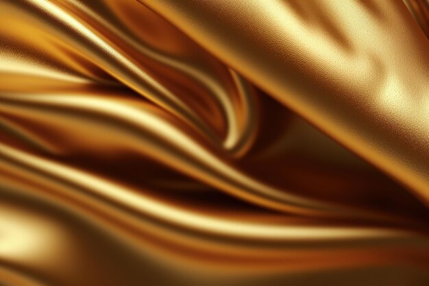 Un tessuto di seta dorata realizzato dall'azienda dell'azienda.