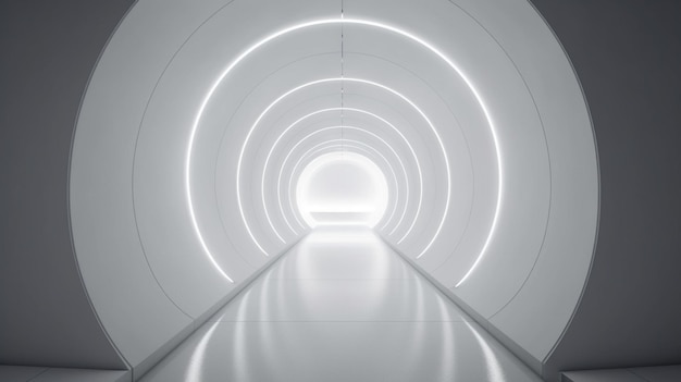 Un tunnel con una luce alla fine