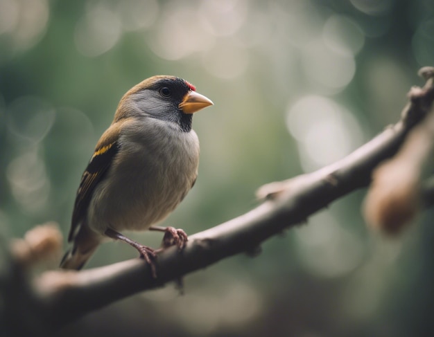 un uccello finch nella giungla