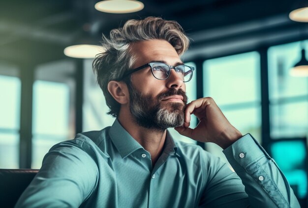 Un uomo con gli occhiali e una maglietta con scritto "sei un uomo".