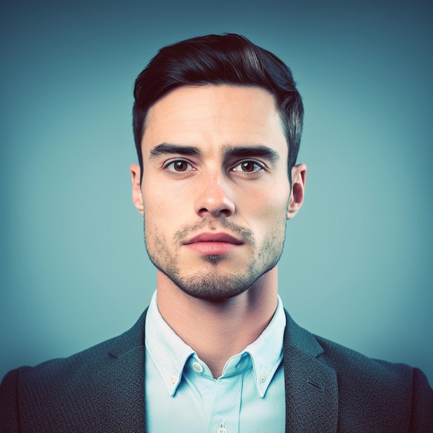 un uomo con la barba e una maglietta che dice "è un vero uomo".