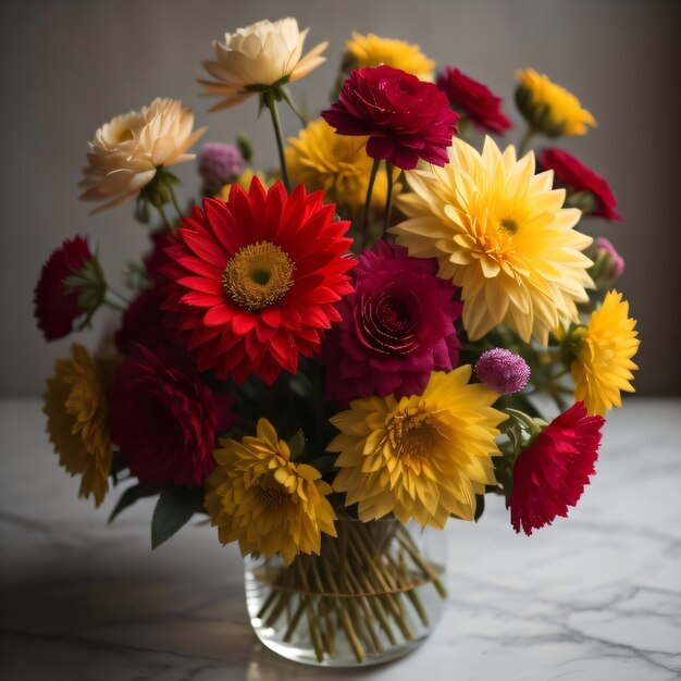 Un vaso di fiori con un fiore bianco e rosso dentro.