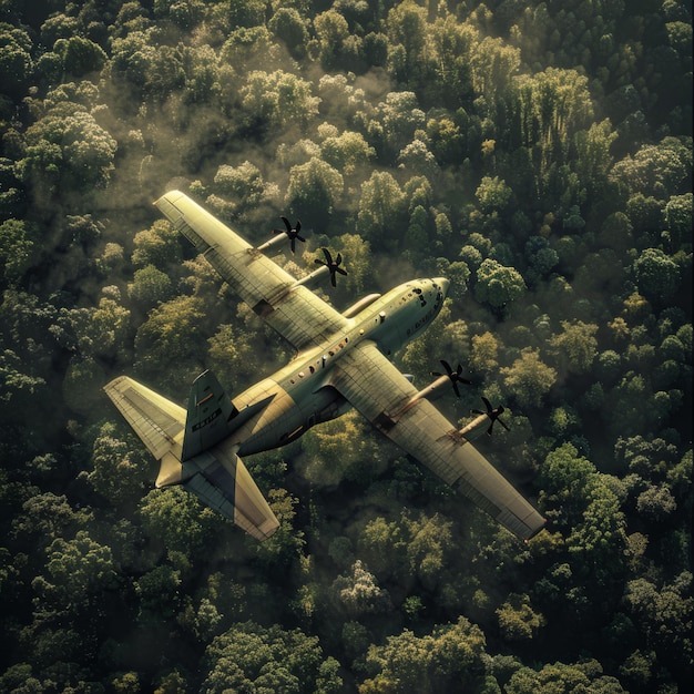 un vecchio aereo con le parole "u" sul lato