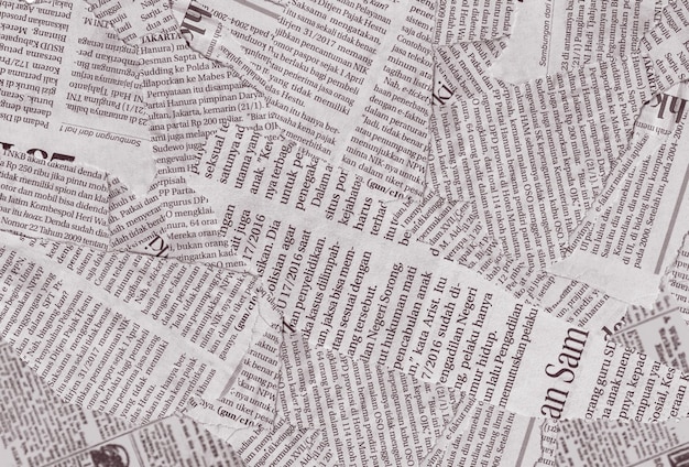 un vecchio sfondo di giornale