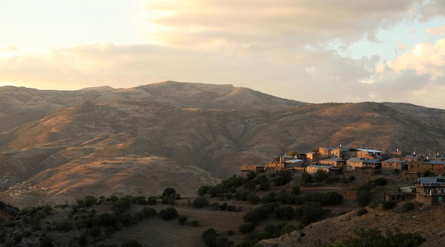 Un villaggio sulle montagne del Tauro in Turchia