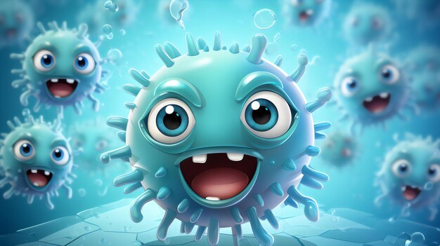 Un virus ha un grosso naso e un grosso noso