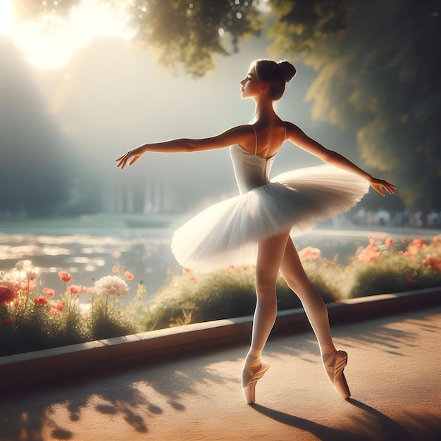 Una ballerina