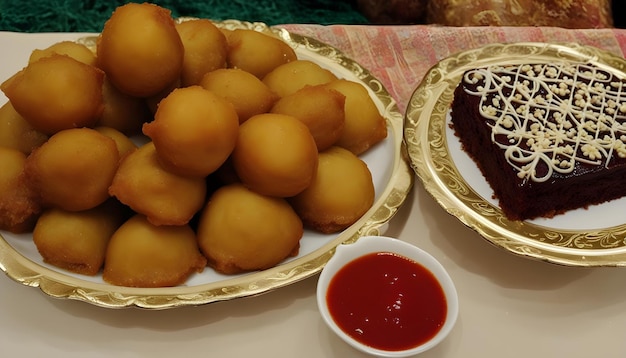 Una bella foto di cibo è un must per il lavoro quotidiano AI generato miglior cibo meraviglioso foto cibo