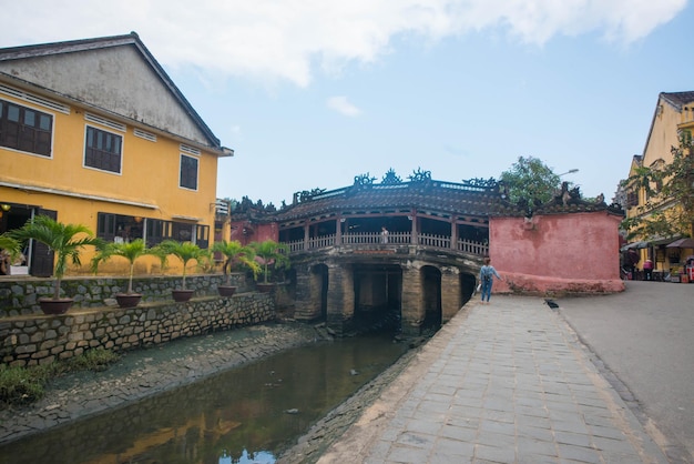 Una bella vista panoramica della città di Hoi An Vietnam