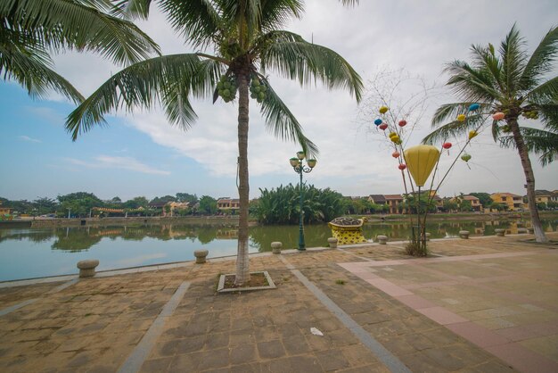 Una bella vista panoramica della città di Hoi An Vietnam