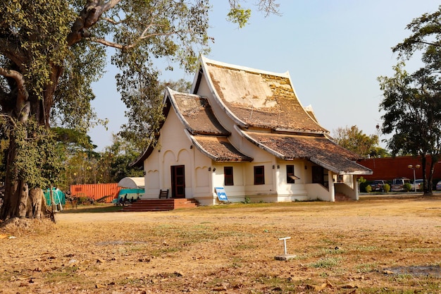 Una bella vista panoramica della città di Vientiane in Laos