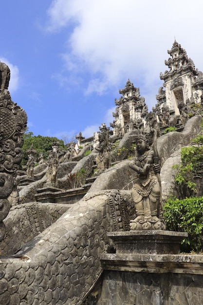 Una bella vista panoramica di bali indonesia