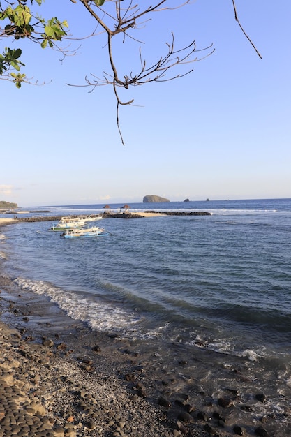 Una bella vista panoramica di bali indonesia